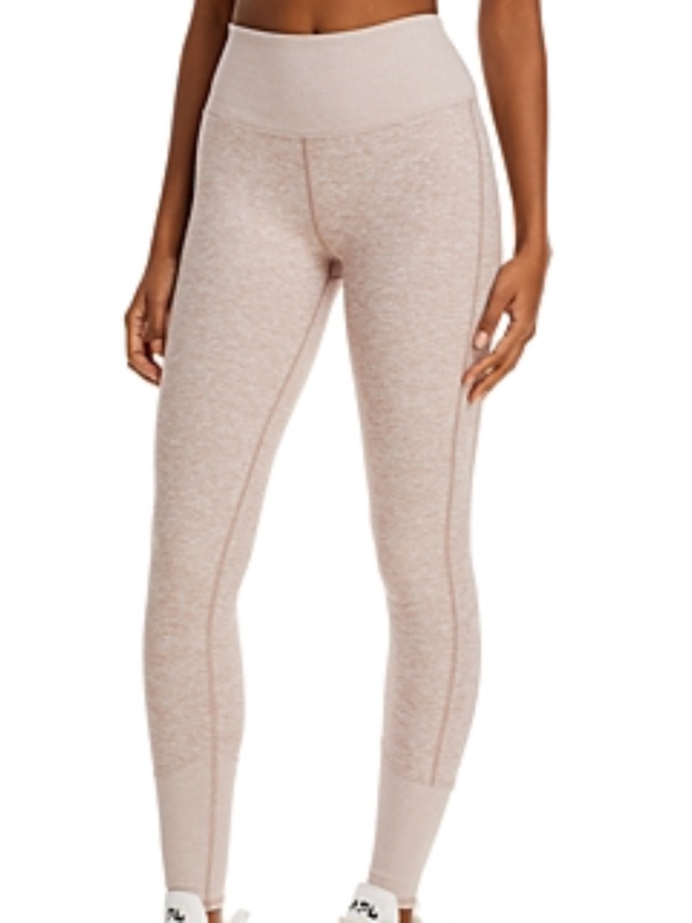 ALO Yoga Mauve Ribbed High-Waist Leggings | S